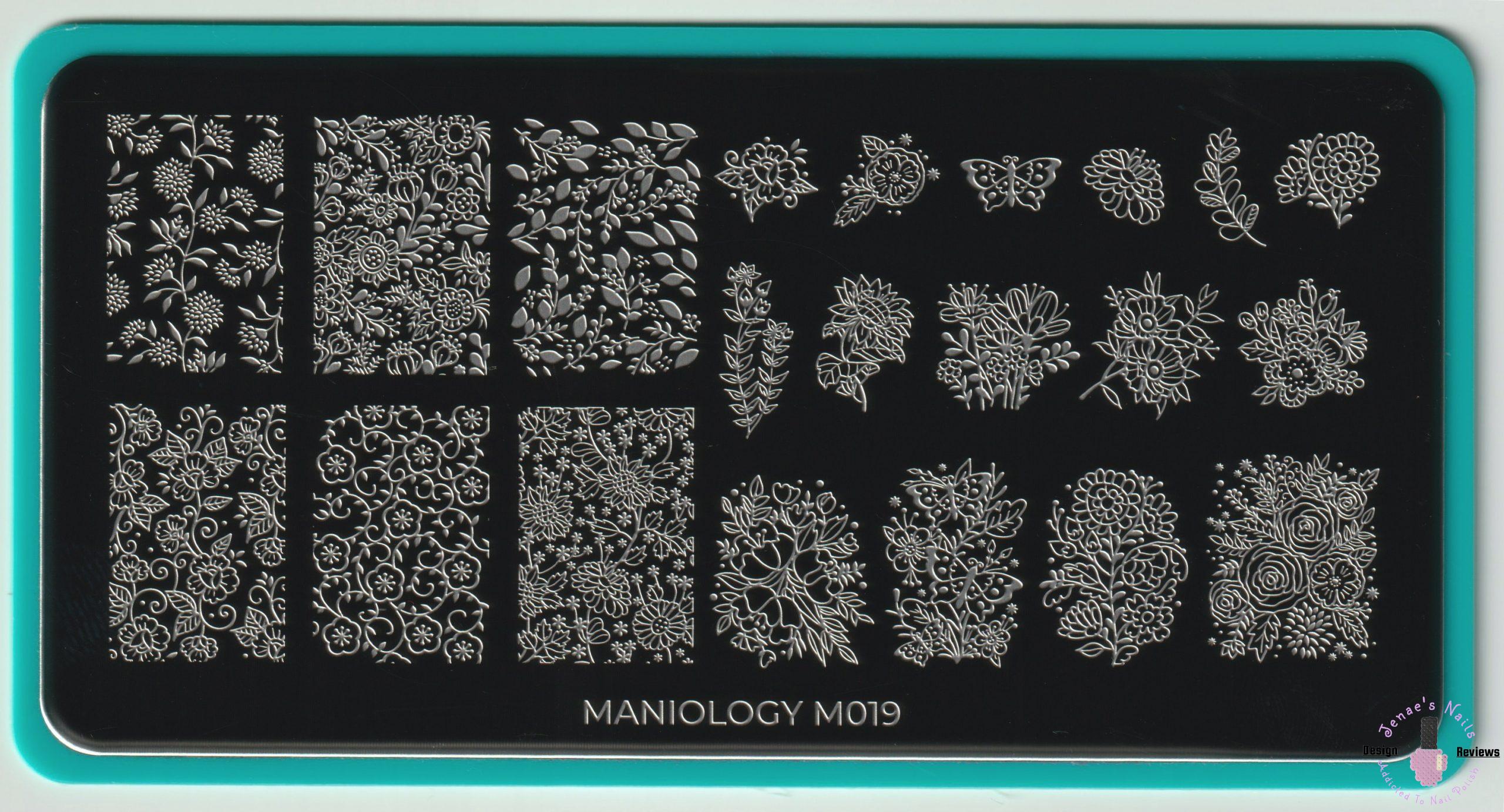 Review of 2 Maniology & 1 Manitude Nail Stamping Plates & Bat