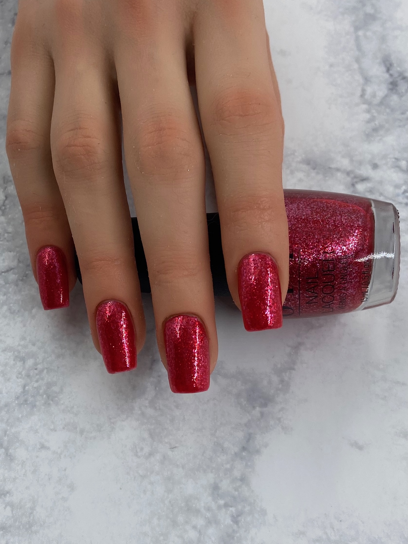 Review: OPI nail lacquer - I STOP for Red