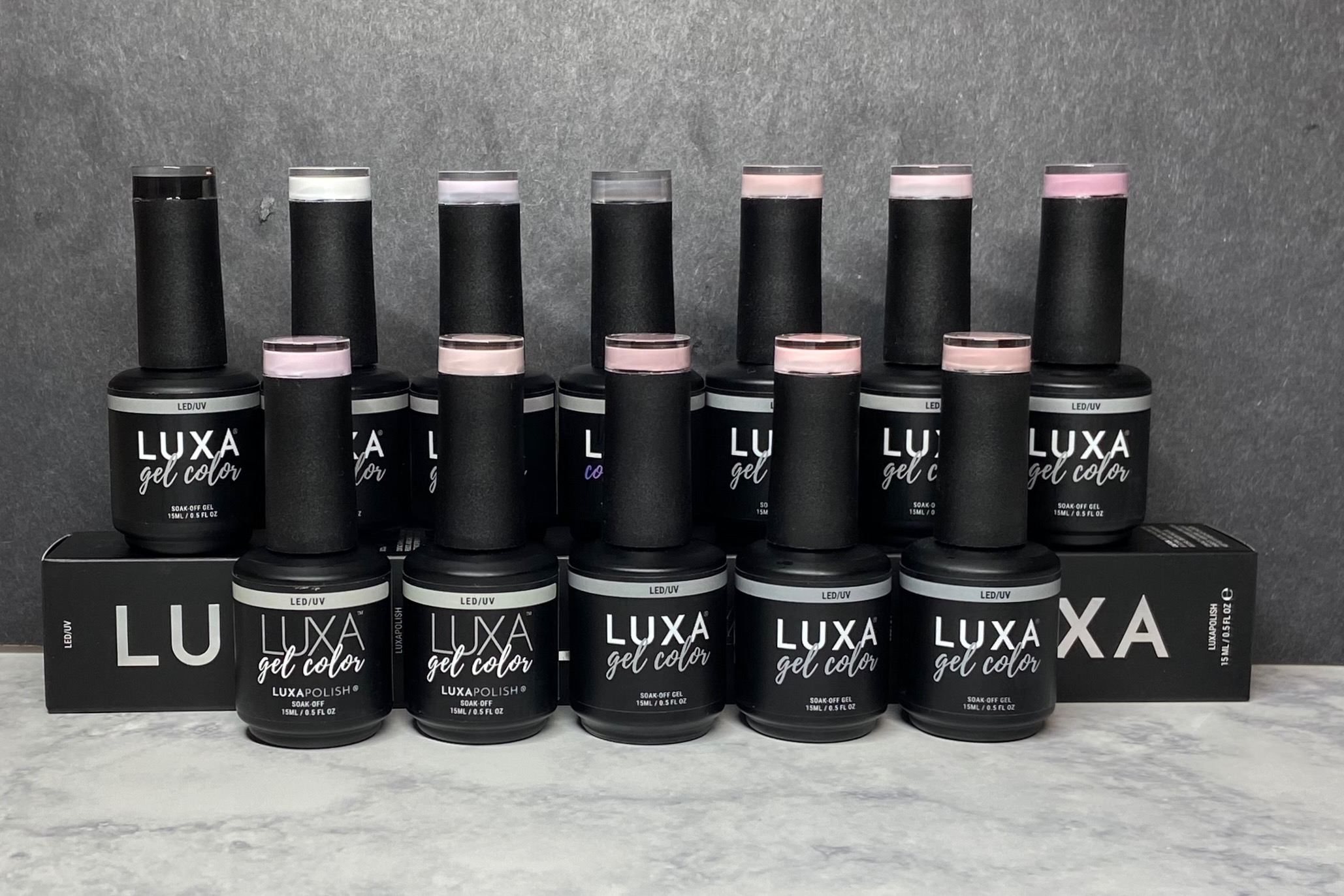 Luxa Polish Gel Color Swatch and Review
