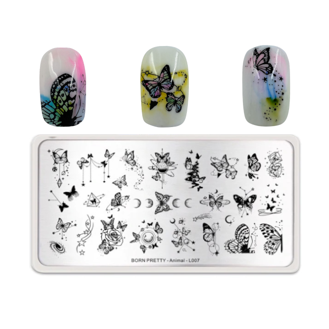 Born-Pretty-Stamping-Plate-Animal-L007