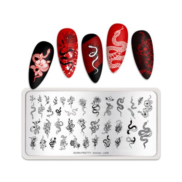 Born-Pretty-Stamping-Plate-Animal-L009