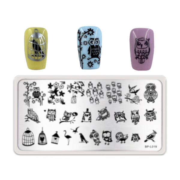 Born-Pretty-Stamping-Plate-Cute-Animals-BP-L019