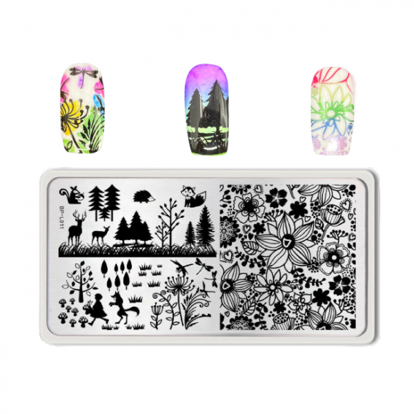 Born Pretty – Stamping Plate BP-L011