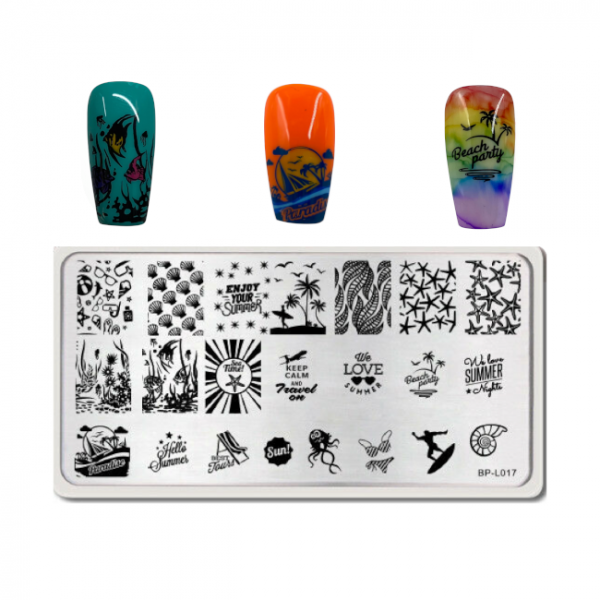 Born-Pretty-Stamping-Plate-Summer-BP-L017