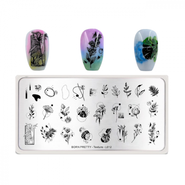Born-Pretty-Stamping-Plate-Texture-L012